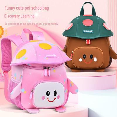Leuke Paddenstoel Kleuterrugzak voor Kinderen - Mini Tas van Duikmateriaal voor Jongens & Meisjes