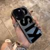 Personalized English Letters Kiss Laser IMD Phone Case For Xiaomi Redmi Note 14 Pro Plus 5G 13 12 11 10 Redmi 15C 14C 13C Cover
