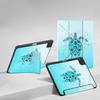 Cartoon Meeresschildkröte Kunsthalter Abdeckung Tablethülle Für iPad Pro 11. 10. 9. 8. 7. 12,9 Zoll Pro 2025 Air 4 5 M3 M2 1 2 M4 11 Zoll
