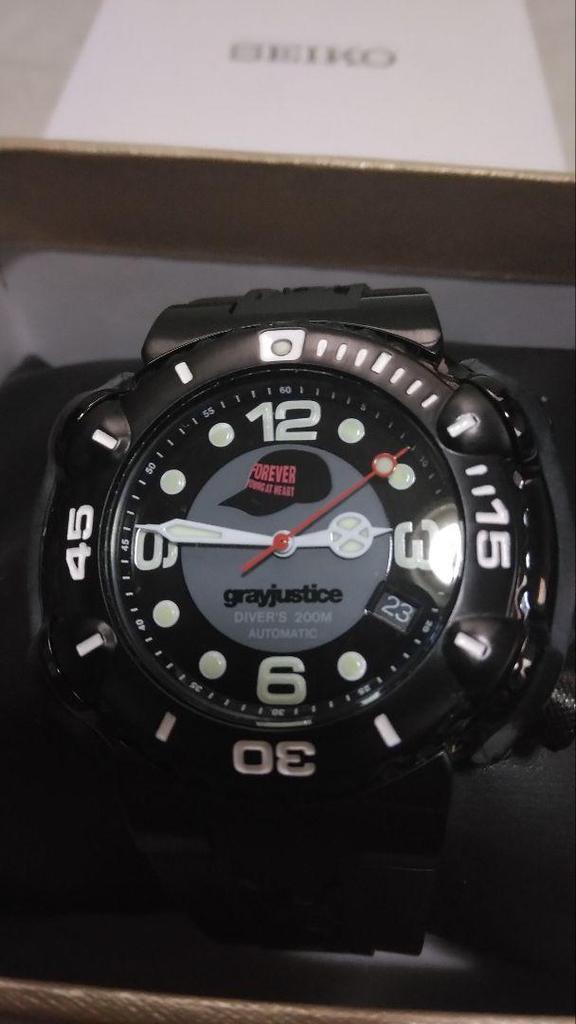 [USED] SEIKO Grayjustice Prospex Watch Limited Edition