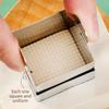 Creative Stainless Steel Tofu Cutter Manual Square Chrysanthemum Shape Slicer Ultra-Thin Tofu Press Mold Hotel