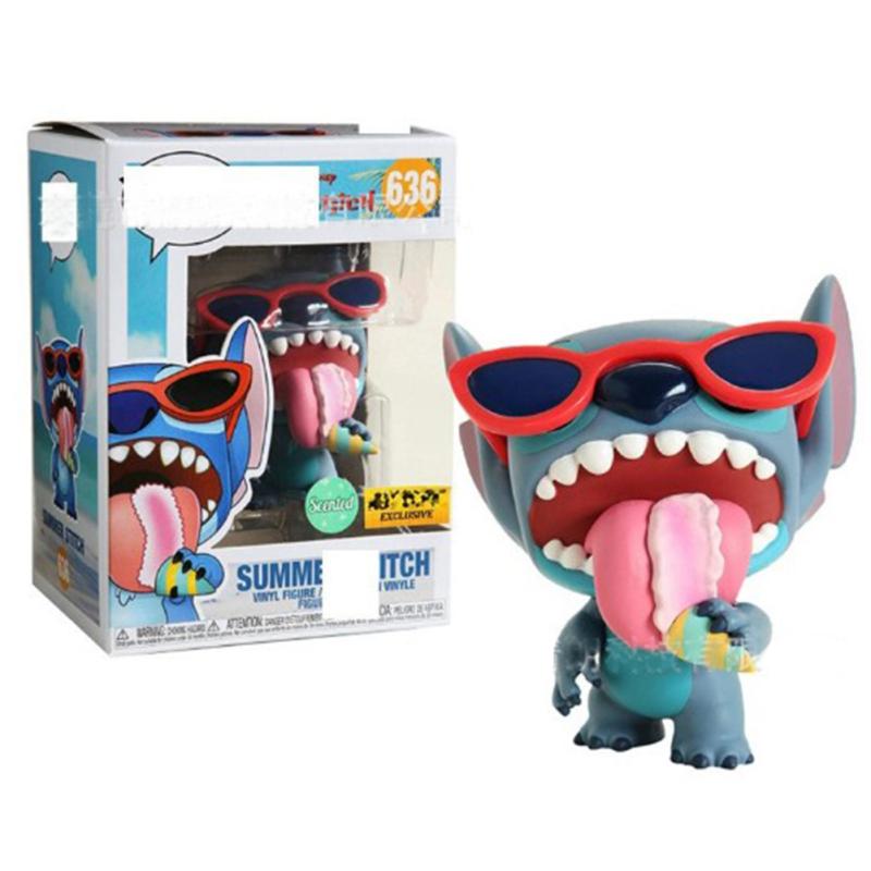 Funko Pop Lilo Stitch Figür Süsleri 10cm Sevimli Çizgi Film Bebek Oyuncakları Hayranlar Çocuklar İçin Hediyeler
