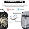 Mysterious Sun And Moon Insulated Lunch Bag for Kids School Cooler Thermal Food Box Tote Portable Lunch Boxes Container