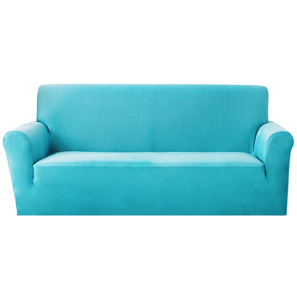 Solid Color Sofa Covers For Pets Kids Elastic Corner Couch Cover L Shaped Chaise Longue Slipcover Chair Protector