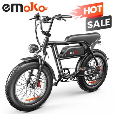 Emoko C99 Urban Electric Bike 250W 48V20Ah City Commuter E-Bike, 20×4.0" Wide Tire, Hydraulic Disc Brakes Off-Road Style Pedelec for Daily Travel