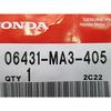 Honda XR250 genuine front brake caliper seal MD30 06431-MA3-405