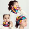 Unisex Cotton Ring Neck Scarf Headbands Autumn Winter Warm Soft Face Cover Outdoor Sports Warmer Snood Collar Headwear