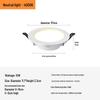 Ultra-thin Recessed LED Downlight – Eye Protection, 3.5/4/6 inch, Full Aluminum for Office, School, and Shop