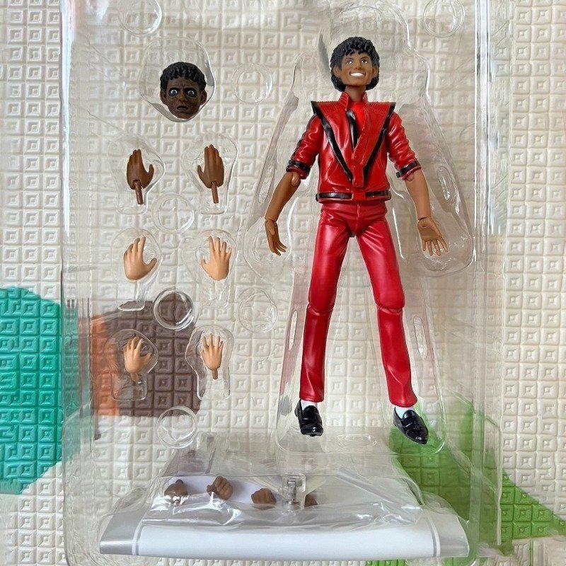 New Figure Michael Action Figure 14cm PVC Collection Decoration Smooth Criminal Movable Figma Anime Model Toys