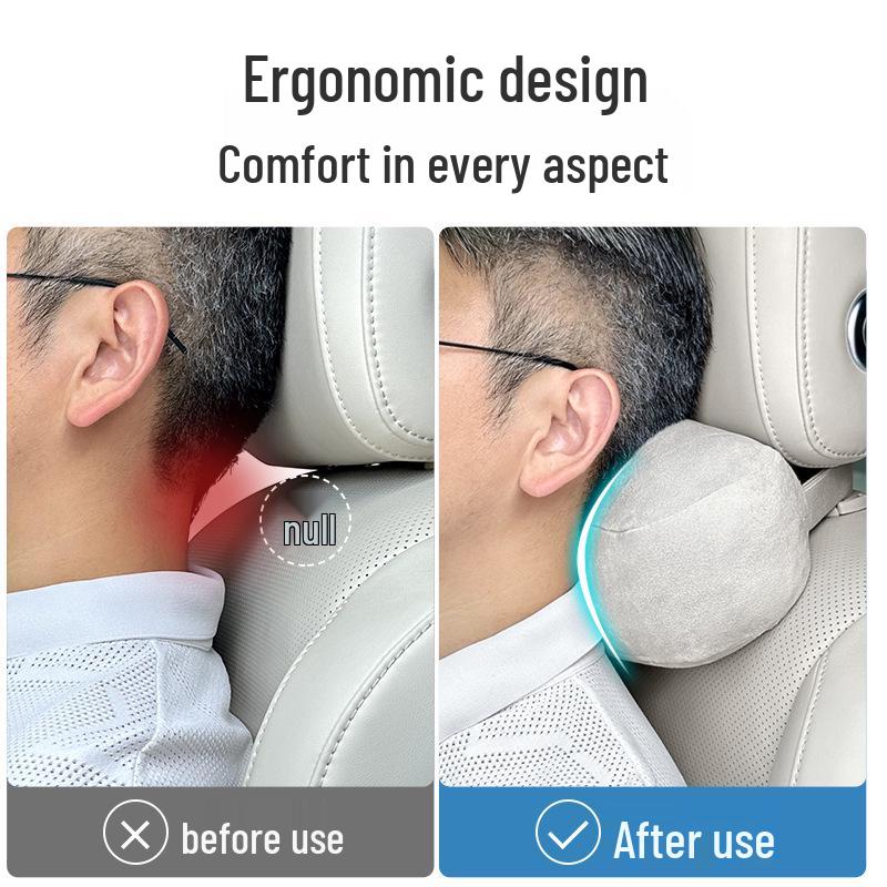 Universal Car Neck and Lumbar Support Pillow