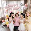Happy Birthday Party Boys And Girls Scene Arrangement Supplies Background Wall Balloon 18 Year Old Atmosphere Prop Decoration