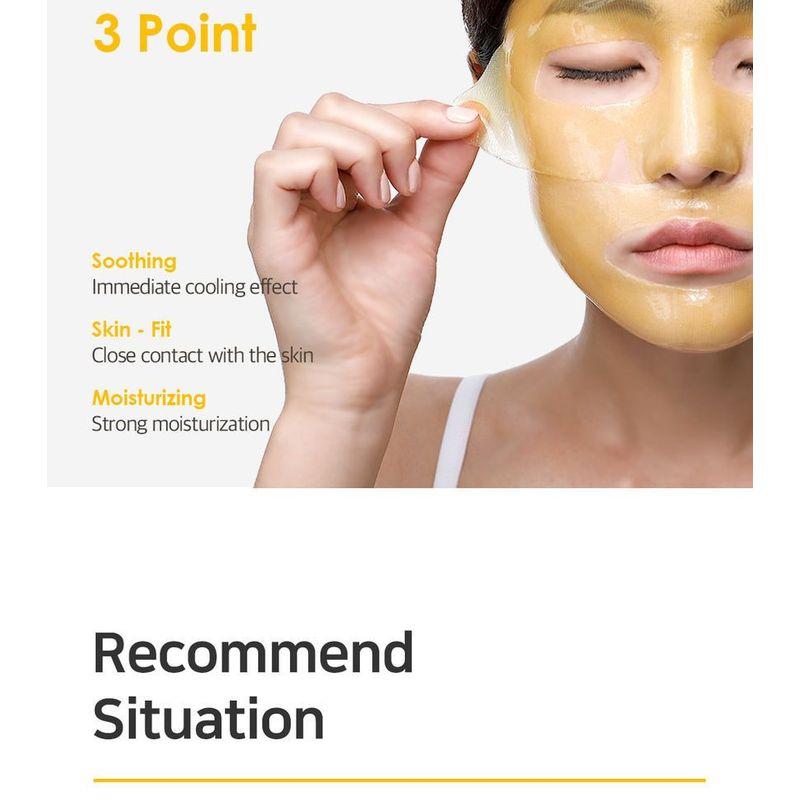 PETITFEE - Chamomile Lightening Hydrogel Face Mask Set