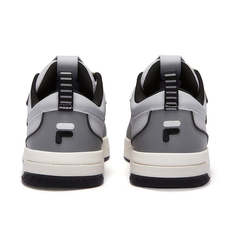 Fila Fusion Nollie Fashion Versatile Low-Top Skate Shoes Men Sneaker Moon-Rock Pigeon-Gray T12M512304FLA
