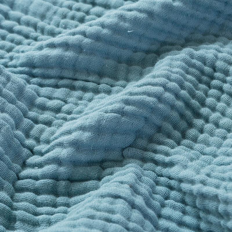 1pc Cotton Gauze Blanket  Four Layers of Yarn Tassel Blanket   Sofa Leisure Blanket  Cotton Single and Double Nap Blanket, Bedroom Decoration Supplies