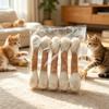 Cat Chew Wool Cotton Swab Toy Teeth Grinding Teeth Cleaning Kitten Toy Interactive Chew-resistant Teasing Cat Stick Toy