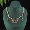 Chinese Style Simulation Pearl Necklace Hanfu Long Chain Jewelry Accessory