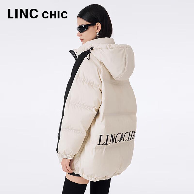Jin Yujie Women's Winter Waterproof 90% Duck Down Mid-Length Puffer Jacket