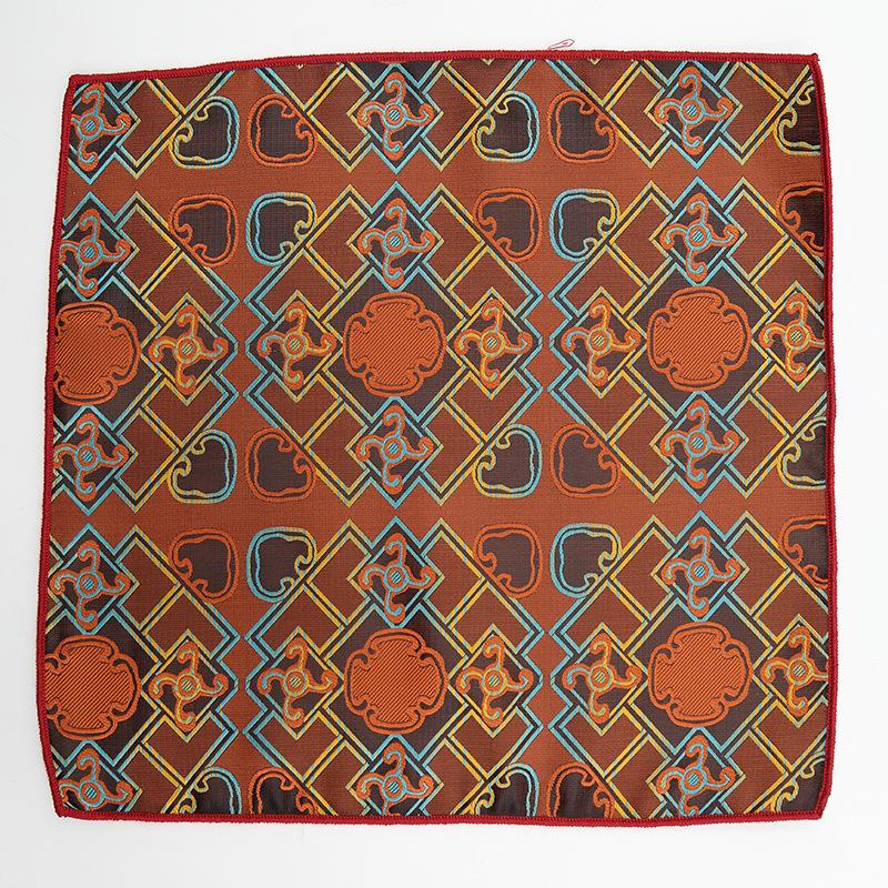 Pocket Towel Men'S, Pattern Square Towel Wedding Business Suit Shirt Pocket Towel, Apparel Accessories