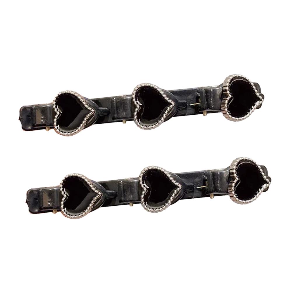 Funkelnde Kristall Strass Zopf Haar Klee Clips für Dickes Dünnes Haar Mädchen/Damen Zopf Haarspangen Haarstyling Zubehör