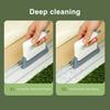 Cleaning Brush Ergonomic Design Deep Penetration Bristles Deep Crevice Cleaning Brush Wall Corners Keyboards Cleaning Tool