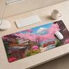 Japanese-style Cherry Blossoms Mouse Pad Gaming XL Mousepad XXL Playmat Natural Rubber Non-Slip Carpet Gaming Laptop Mice Pad