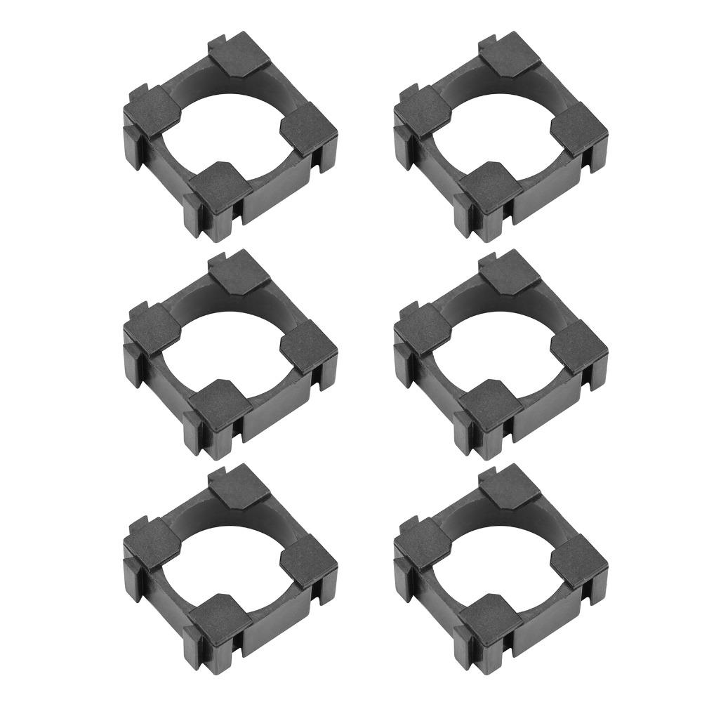 100 PCS Plastic Lithium Battery Holder Cylindrical Cell Battery Storage Box Battery Spacing