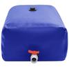Vidaxl Rainwater Tank, With Tap, Foldable, 1500 L, Pvc