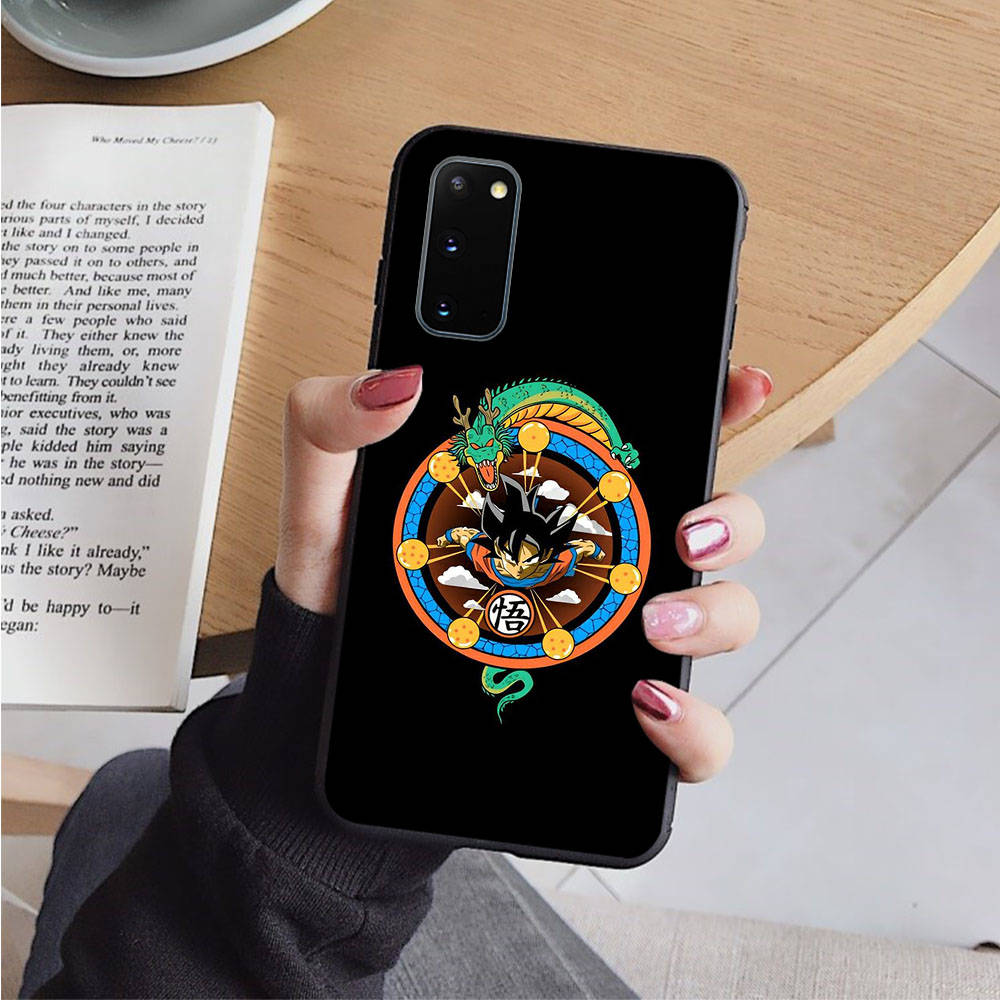 AD58 Dragon Ball Anime Black Case for Xiaomi Poco X6 M5 M6 F5 F6 F1 C65 C55 C50 C51 C40 Redmi Note 7 8 14C A3X 13C 12C 11 10A 9C Pro Sofe Cover