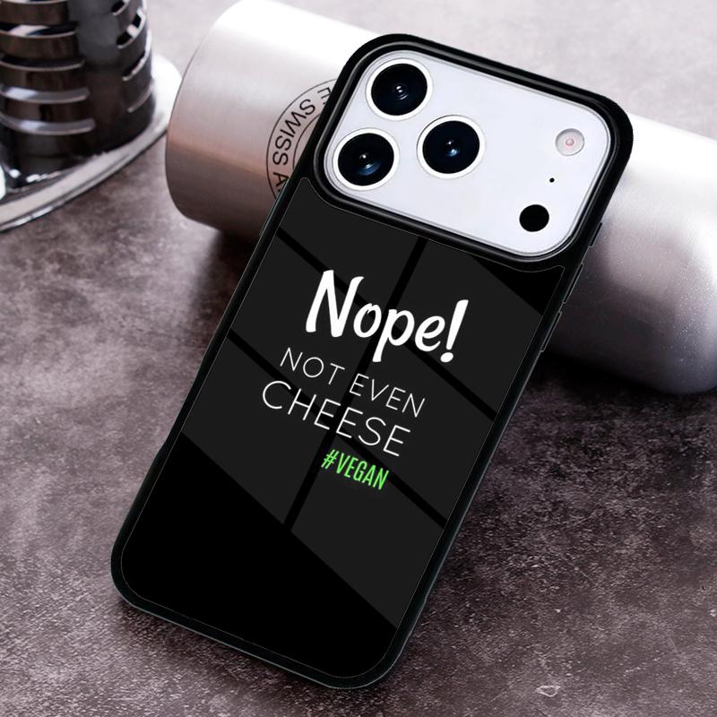 Vegan Quotes Phone Case For iPhone 17,16e,15,14,13,12,11,Mini,Pro,MAX Soft Silicone Cover
