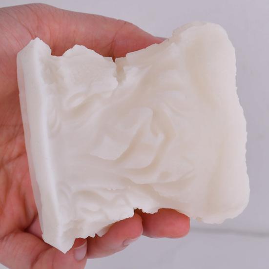 European Castle Candle Mold Silicone Soap Wax Making Mold Flexible Reusable Gypsum Concrete Mold for Home Decor Parties Weddings