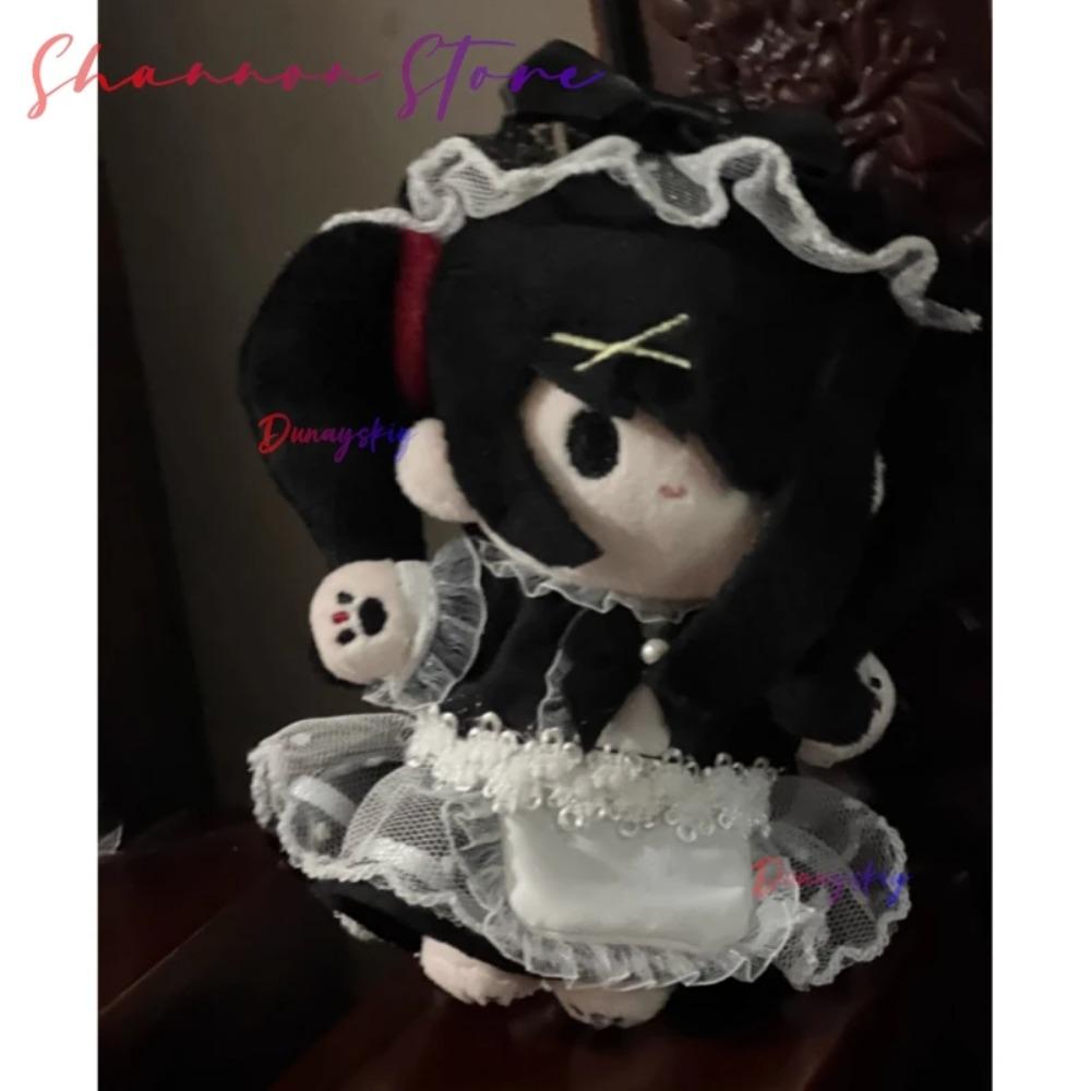 Bedürftiges Mädchen Überdosis Super Amane Plüsch-Accessoire - 10cm Größe, Pastell-Outfit mit Rosa Schleifen & Kreuz-Detail Anime Rollenspiel