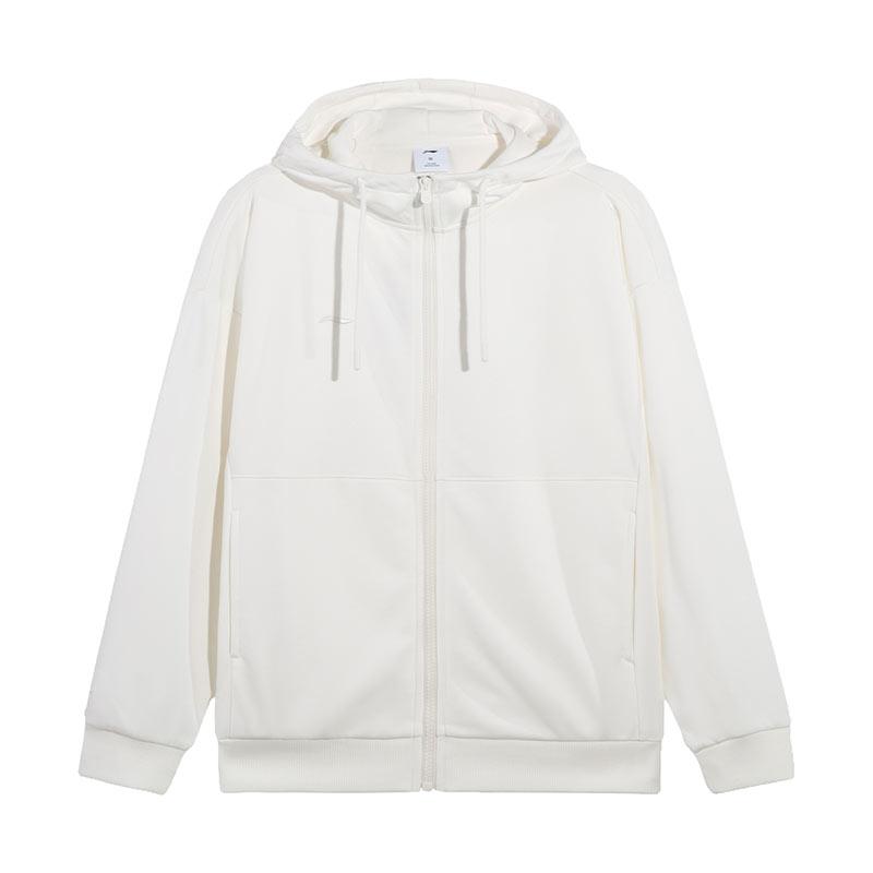Li Ning Sweatshirts Women s Ivory Crew Neck Moderate AWDVH98-1 2XL