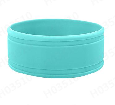 

Personalized Custom Cup Sleeve Food Grade Silicone Baby Bottle Coffee Cup Bracelet -Heat Insulation Non- Hollow Cup Sleeve One Size
