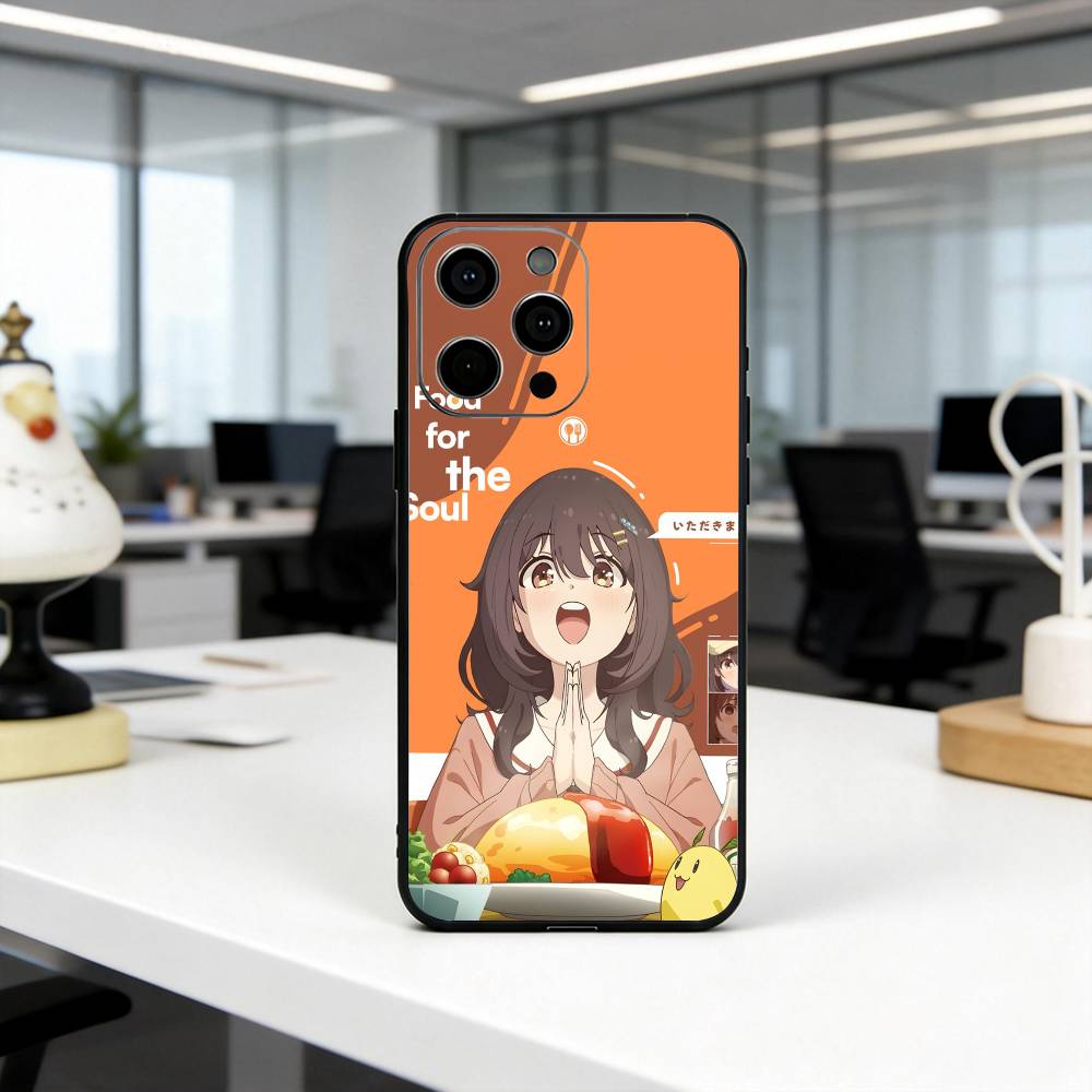 

Food for the Soul M-Mako K-Kawai Phone Case Silicone Soft For IPhone 17 16 15 14 13 12 11 X XR Plus Pro Max Plus iPhone16e