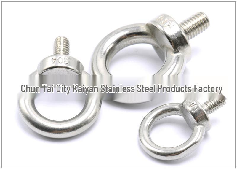Stainless Steel 304 Lifting Eye Bolt, M6-M24