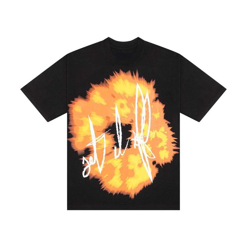 2024 Summer Men Women Cotton Tshirt Oversized Short Sleeve T Shirt Luxury Brand Print T-shirt Tops Tee Trend Streetwear Clothes