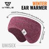 WRELS Fleece Ear Warmer Muffs Headband Ear Muffs Yoga Warm Stretchy Thermal Ear Muffs Men Women Cold Weather Windproof Earmuffs