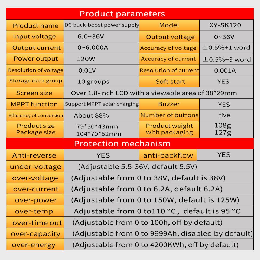 SK60 5A MPPT CC CV Power Supply Voltage Regulator WiFi RS485 Modbus Buck Boost Converter Solar Charging Module