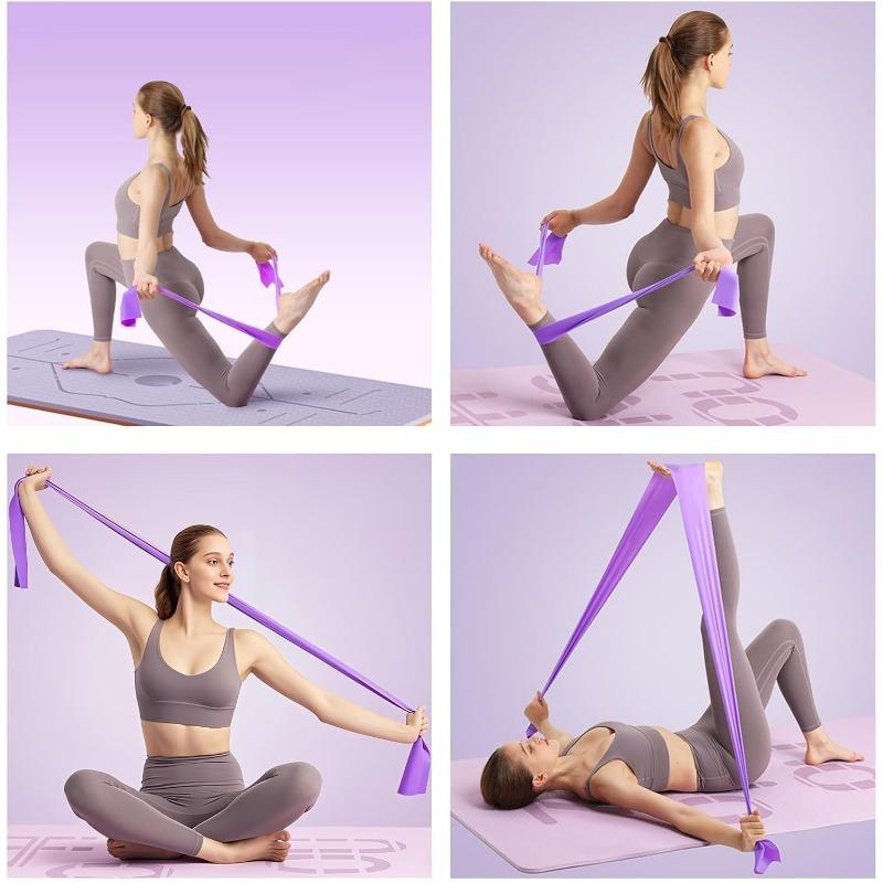 Widerstandsbänder für Frauen & Männer, Krafttraining, Yoga & Heim-Workouts, Latexfreie elastische Übungsbänder