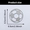 Soccer Shape Cutting Dies Carbon Steel Die Cut Scrapbooking Embossing Stencils for Scrapbooking Card Making Packaging