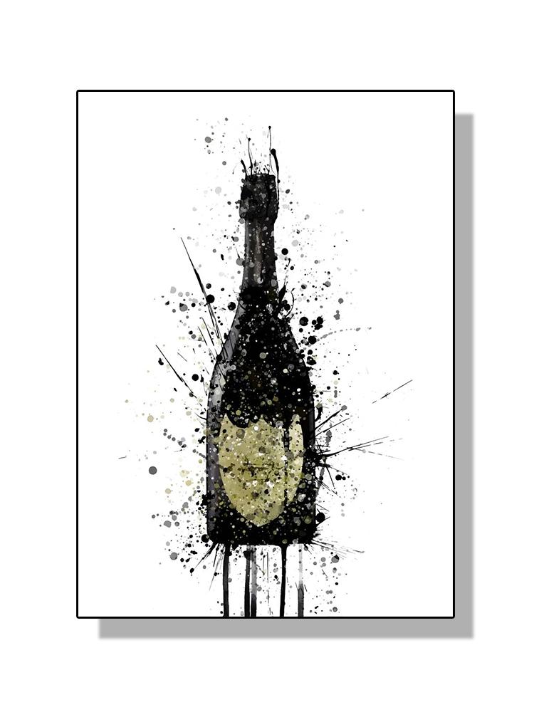 Affiche Vintage Liqueur Vin Diable Vert Maurin - Décoration Murale, Papier Ou Toile, Neuf