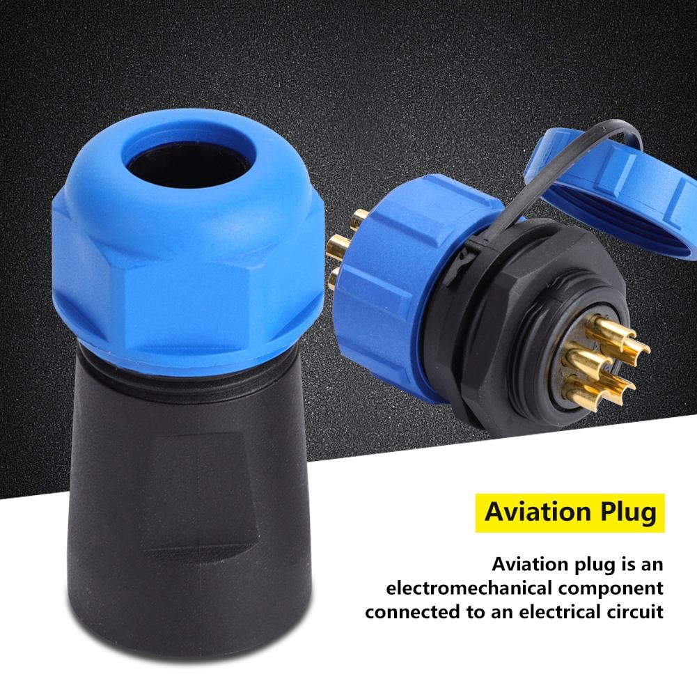 

IP68 SP21 2Pin 3Pin 4Pin 5Pin 6Pin 7Pin 9Pin Waterproof Aviation Plug Socket Connector Type 1