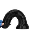 Plug Anal de PVC Dildo Masturbador Feminino Brinquedo Sexual Dildo Enorme Fisting BDSM Strap-on Pênis Pênis Grande