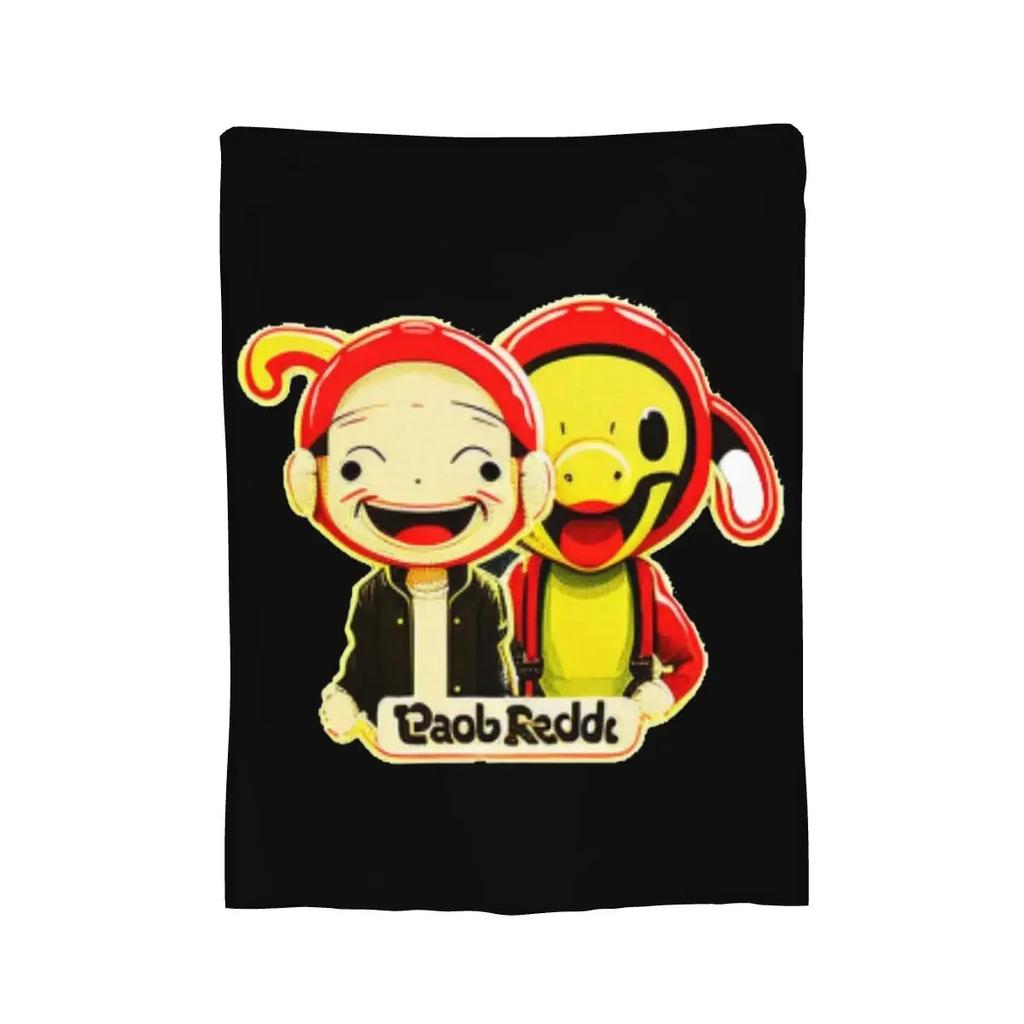 Ramen Noodle Soup Digital Printed Flannel Blanket Soft Throw Blankets For Car Sofa Couch Bed Office Camping