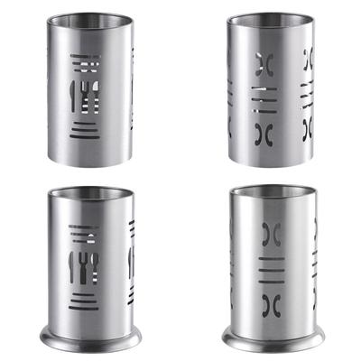 Elegant Kitchen Utensil Holder Drying Rack with Stainless Steel Design