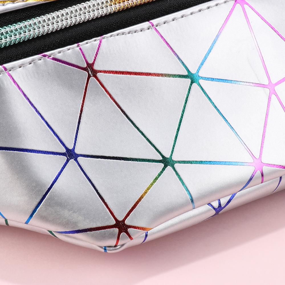 Female Wallet Hip Purse Storage Bag Waist Packs Fanny Pack Make-up Pouch Laser Belt Bags