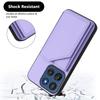 For Motorola Edge 60 Stylus 5G Case Card Holder Kickstand Skin-Touch Phone Cover with Wrist Strap