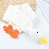 Cute Duck Designs Children's Scarf Knitted Soft Warm Cartoon Pattern for Boys and Girls Outdoor Activity Neck Warmer