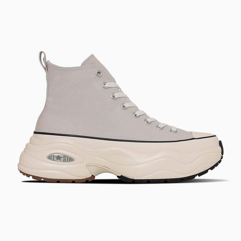 Converse All Star Surge Trainer Hi Platform Mist Size cm Sneakers, Unisex, Gray, 25.0