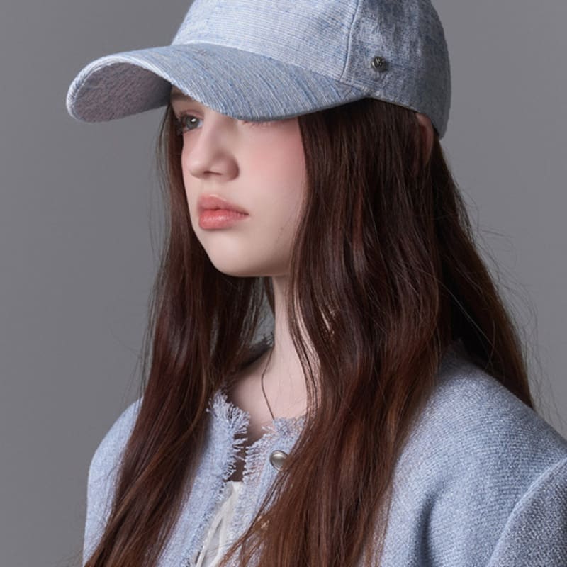 WHITE SANDS Linen Logo Jacquard Ball Cap (4 colors)